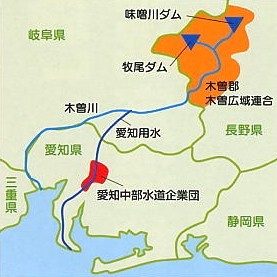 水源の森の図
