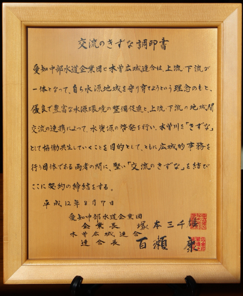 調印書（縦）